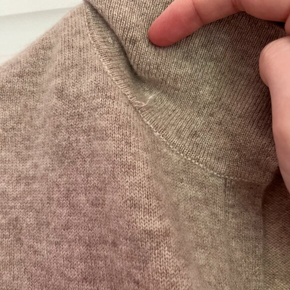 Reformation Gezim Collared Sweater Vest - Oatmeal - Picture 6 of 9